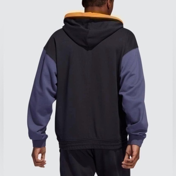 3/$30 _ ADIDAS | Men's Legends Heavyweight Cotton Hoodie black blue Small - Picture 3 of 11